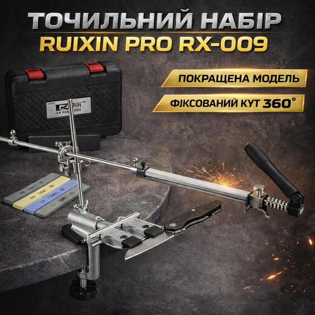 Точилка для ножів Ruixin Pro регульований кут - фото 6