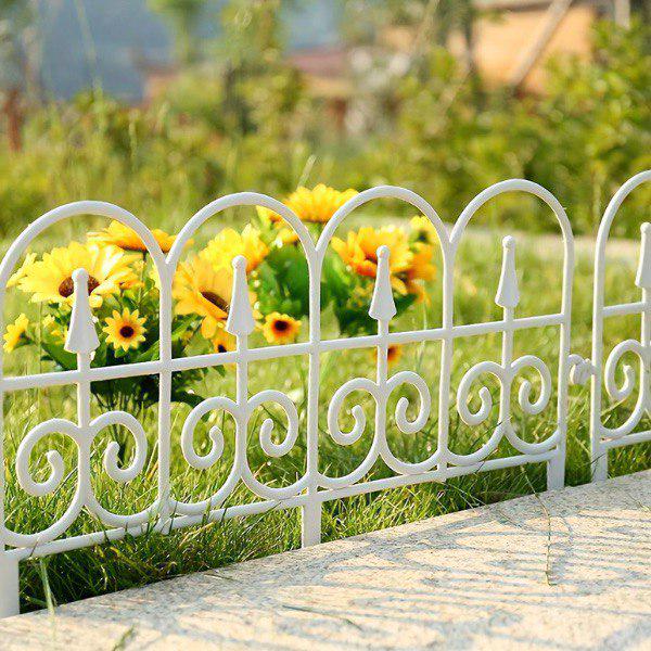 Заборчик декоративный для клумб и газона M00588-1 3 секции пластик - фото 6