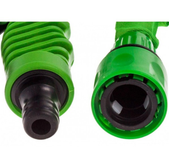 Шланг-гармошка Magic House с распылителем и 7 режимами полива 30 м. Зеленый - фото 4 Шланг-гармошка Magic House с распылителем и 7 режимами полива 30 м. Зеленый - фото 4