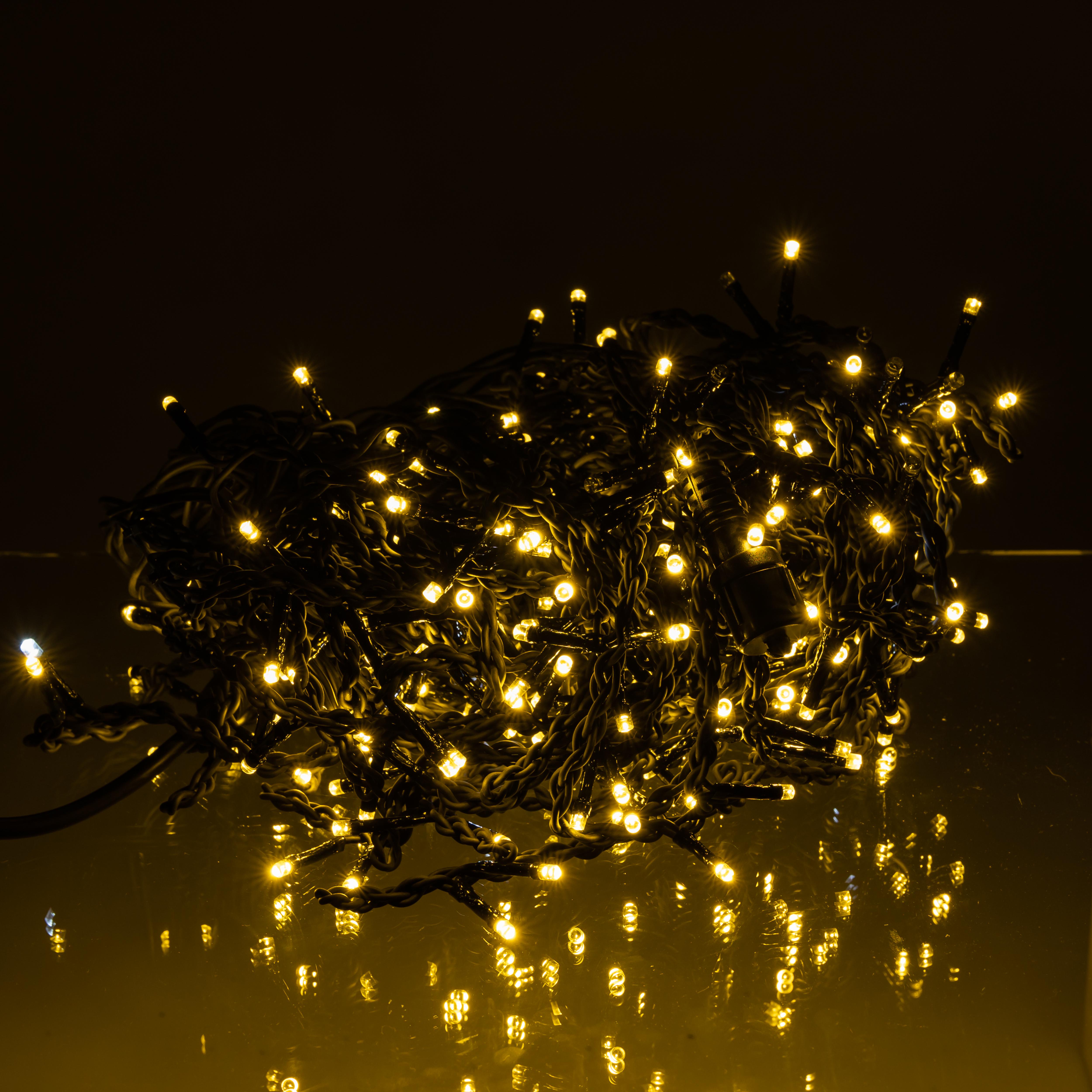 Гирлянда уличная Бахрома 335 LED от сети 20 м Теплый белый (21-107-20MBY) - фото 2 Гирлянда уличная Бахрома 335 LED от сети 20 м Теплый белый (21-107-20MBY) - фото 2