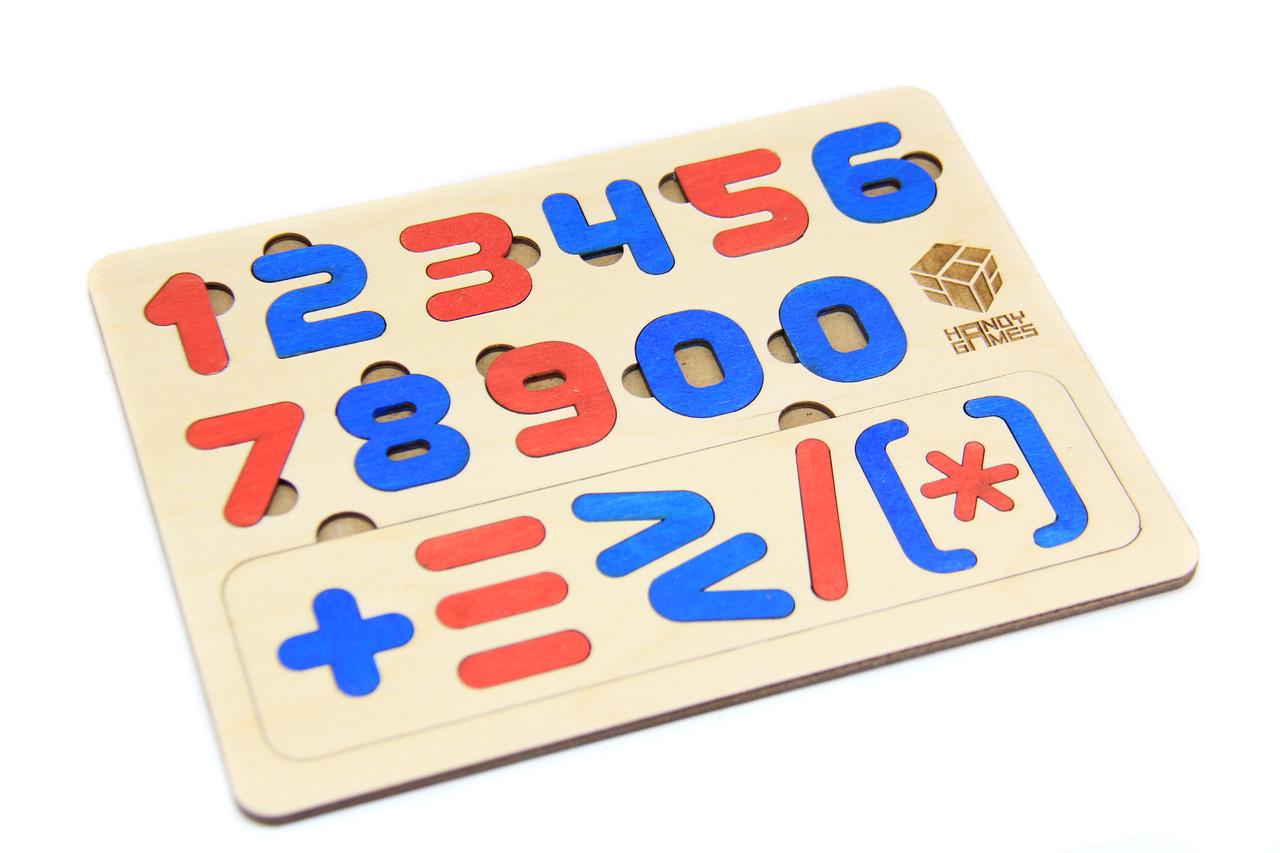 Пазл Сортер Обучающие цифры