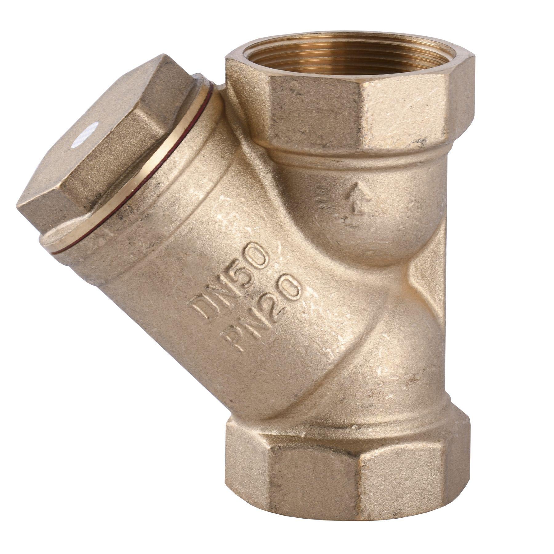 Фильтр грубой очистки Solomon 8011 8017 косой 1 1/4" 500 мкм (000001452)