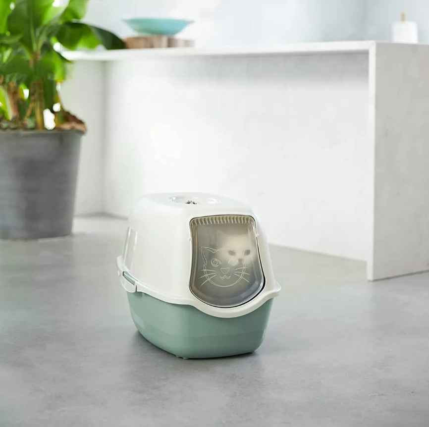 Туалет для кішок закритий Rotho Bailey М'ятний (40045-mt) - фото 3 Туалет для кішок закритий Rotho Bailey М'ятний (40045-mt) - фото 3