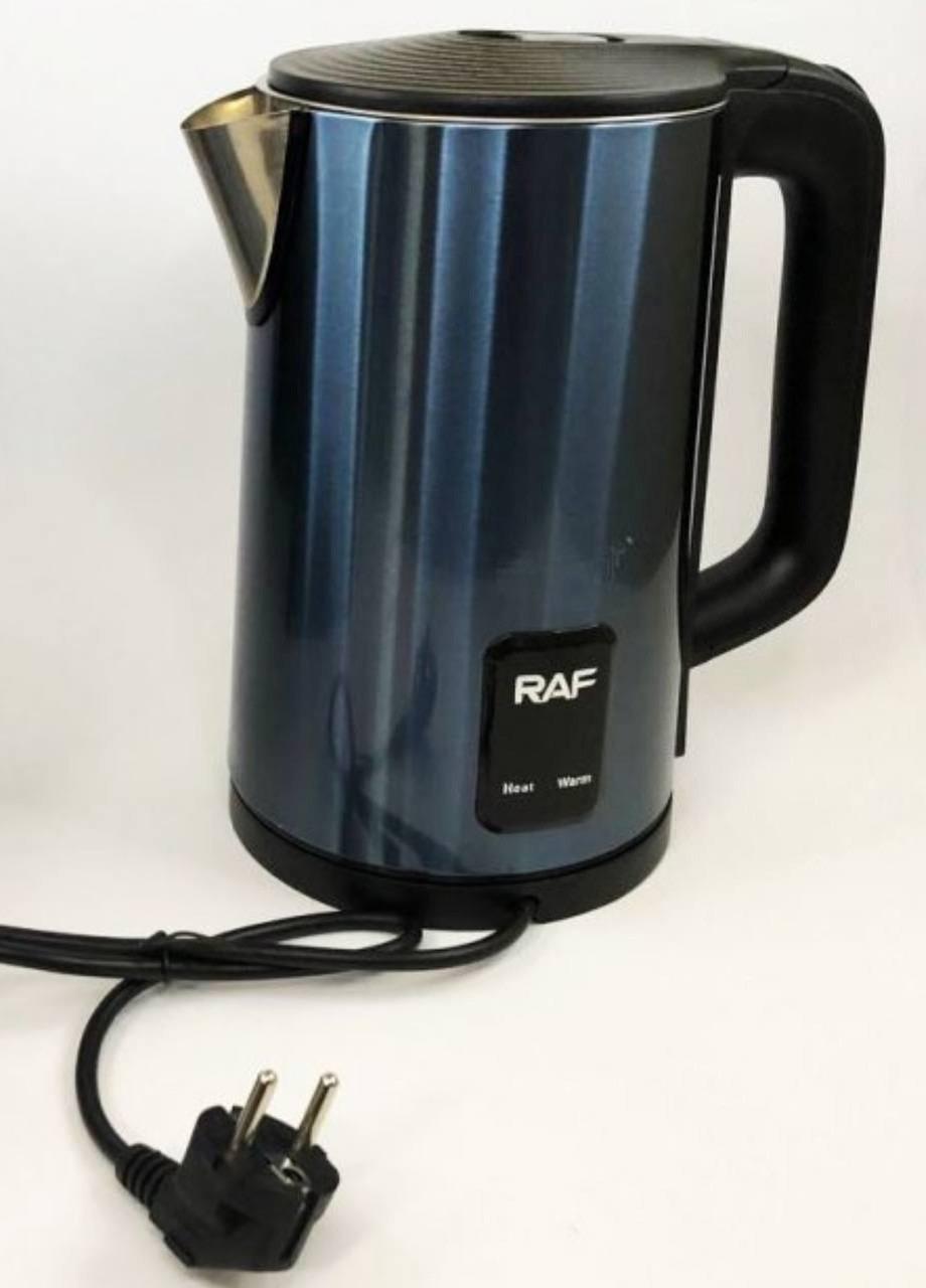 Чайник компактный электрический RAF R7881 из нержавеющей стали 2,5 л 2000 Вт Синий (7272N) - фото 2