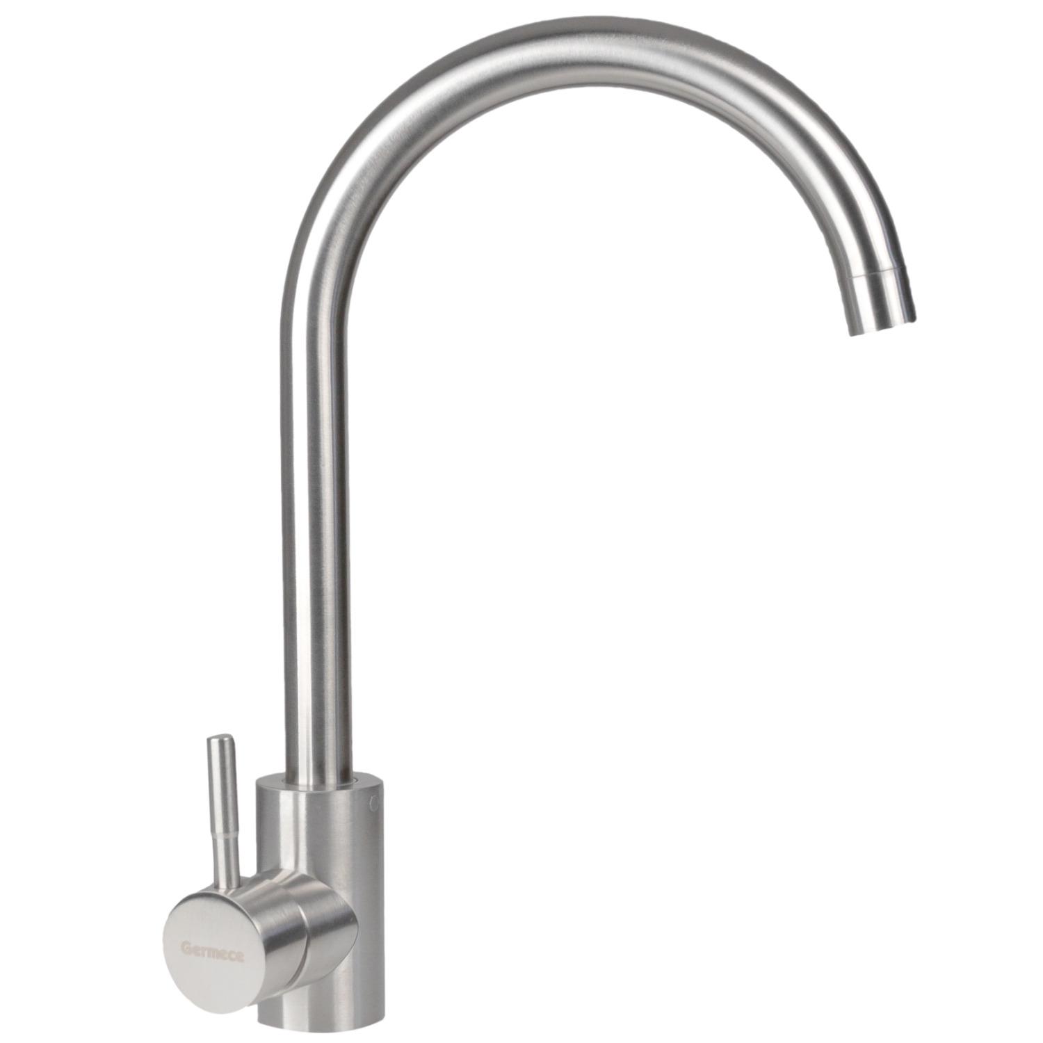 Смеситель для кухни Platinum Germece 3008A PLS-A24366 однорычажный Сатин (151343)