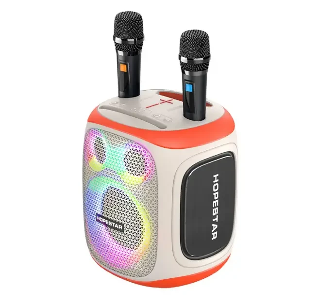 Портативна колонка HOPESTAR Party 130 з 2 Мікрофоном 120 Вт (2853948005)