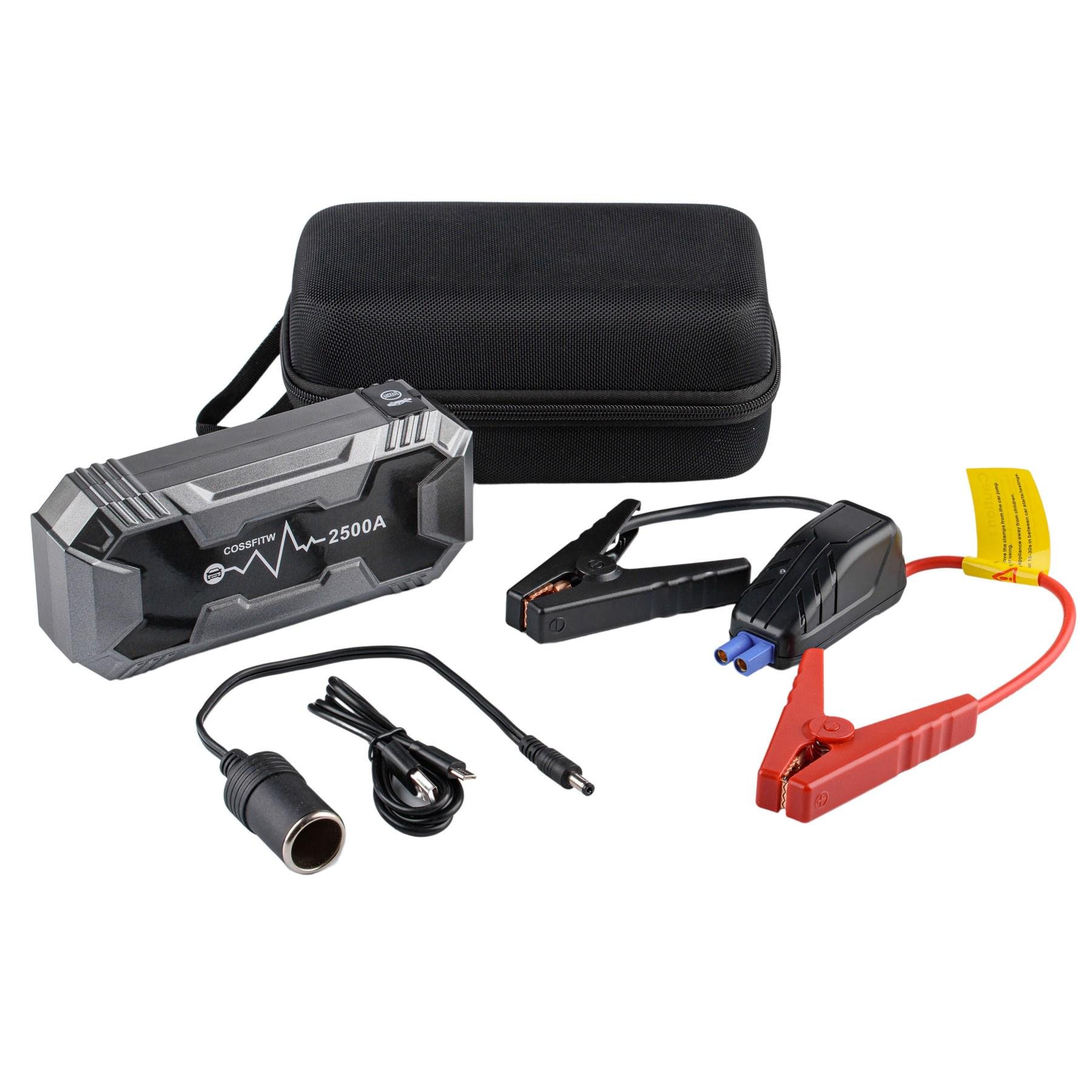 Пусковий пристрій для авто Jump Starter COSSIFTW HD204B 2500A 20000 mAh (JS2500)