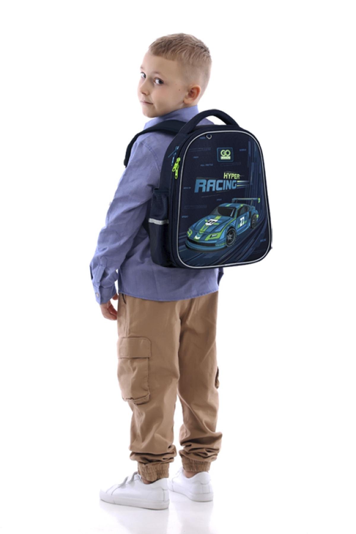 Шкільний рюкзак GoPack Education напівкаркасний - Speedway GoPack GO25-165S-4 (27718409)