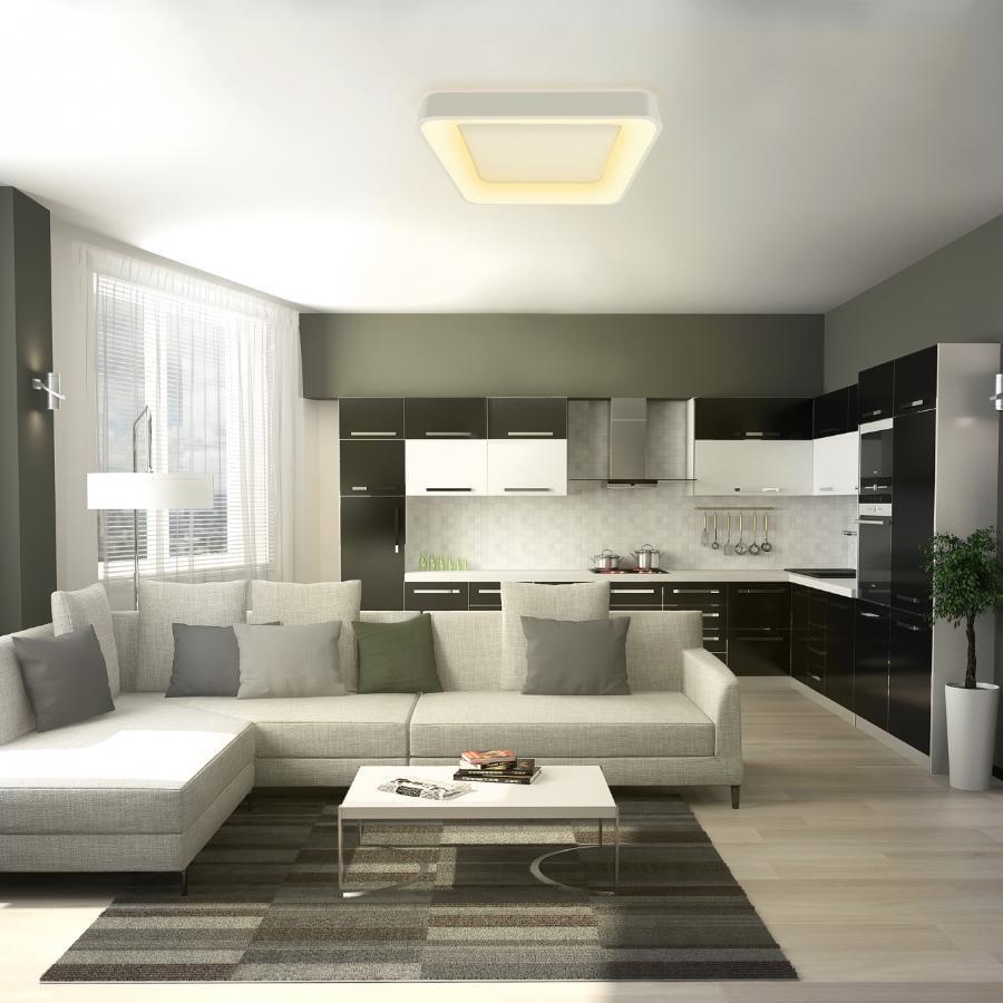 Настінно-стельовий LED-світильник квадратний VIDEX Smart 72W 2700-6000K Білий (27712570) - фото 6 Настінно-стельовий LED-світильник квадратний VIDEX Smart 72W 2700-6000K Білий (27712570) - фото 6