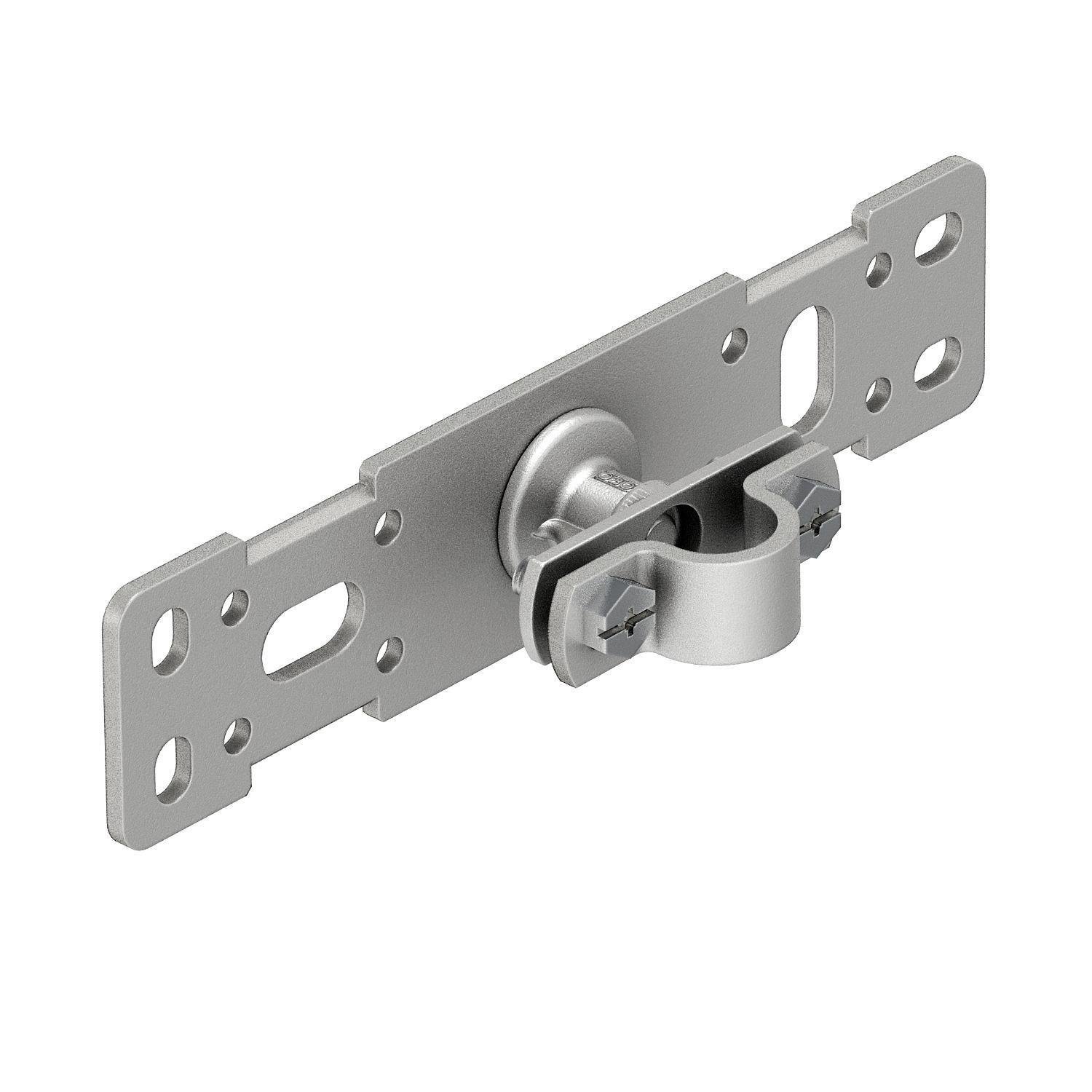 Тримач блискавкоприймача OBO bettermann стрижня ø 16 мм нержавіюча сталь з основою (5408984)