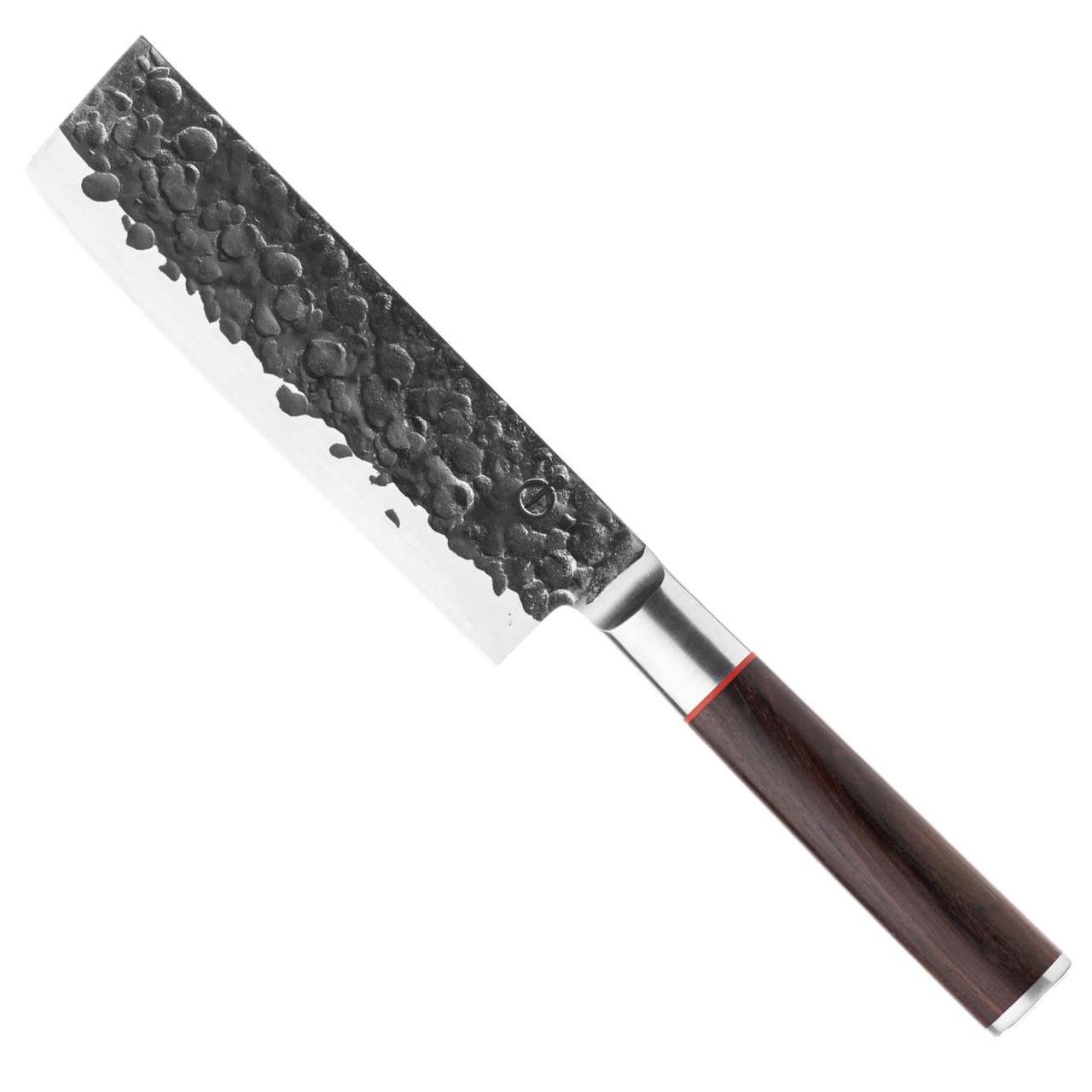 Кухонний ніж для овочів Style de Vie Sebra Forged 58 HRC 7Cr17MoV кована нержавіюча сталь 175 мм Коричневий Кухонний ніж для овочів Style de Vie Sebra Forged 58 HRC 7Cr17MoV кована нержавіюча сталь 175 мм Коричневий