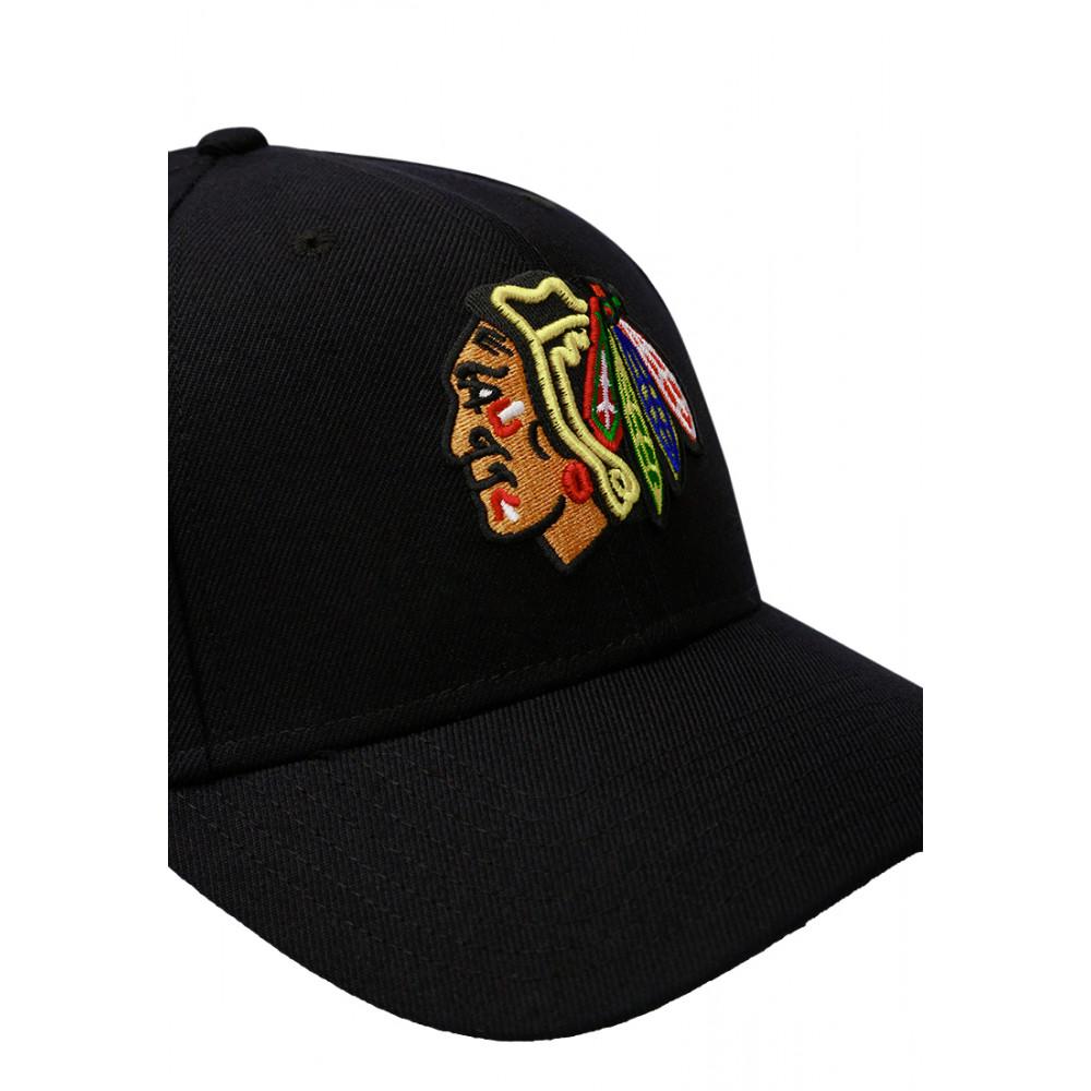 Кепка MVP 47 Brand NHL Chicago Blackhawks One Size Grey/Black (H-MVP04WBV-BKA) - фото 2