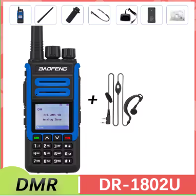 Радіостанція цифрова DMR Baofeng U 5 Вт (DR-1802) - фото 2 Радіостанція цифрова DMR Baofeng U 5 Вт (DR-1802) - фото 2