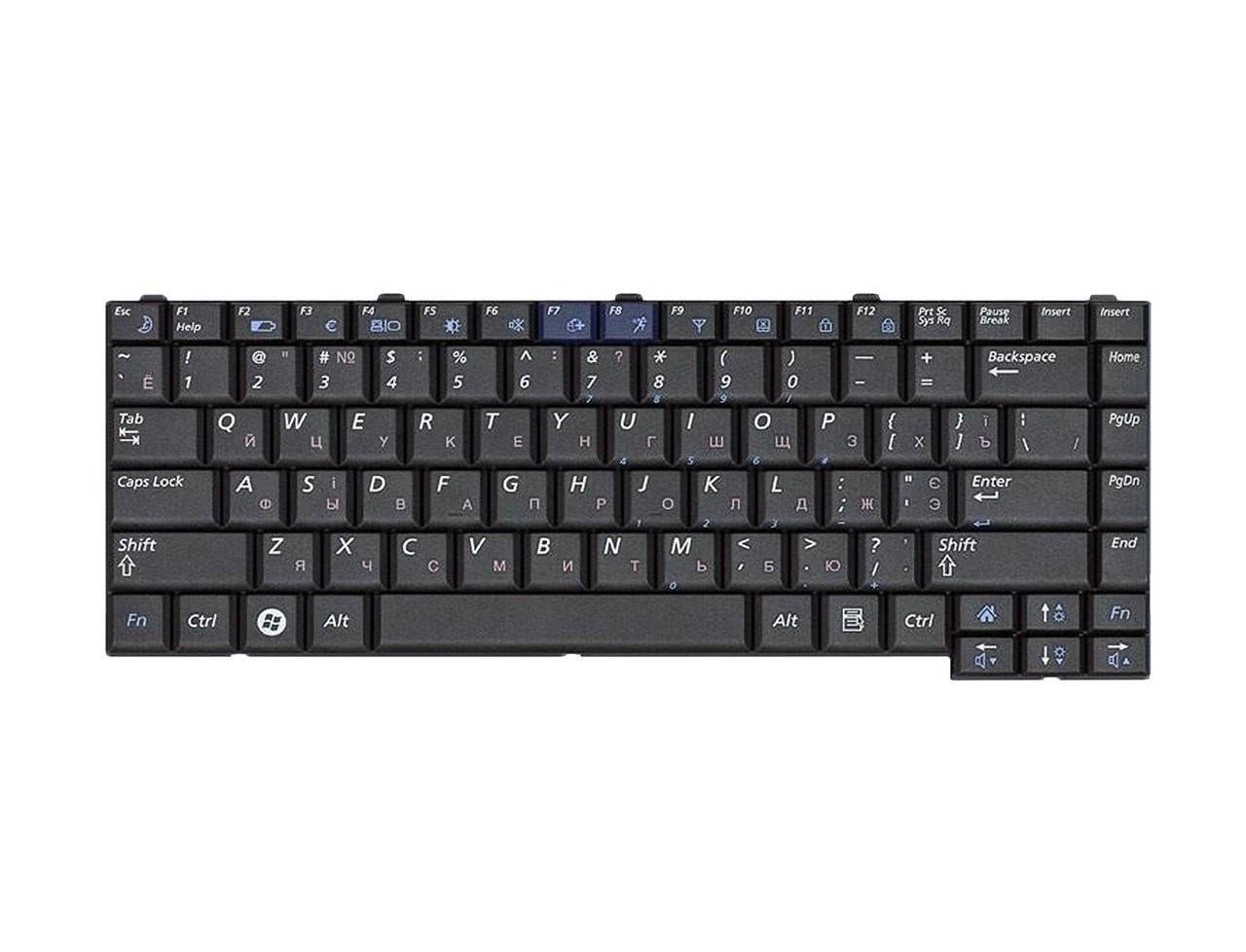 Клавиатура для ноутбука Samsung P560 матовая (BA59-02044D)