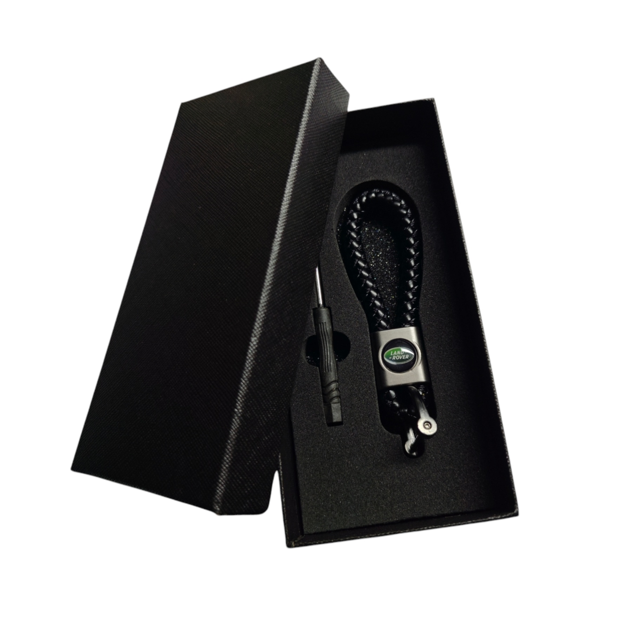 Брелок автомобильный с логотипом Land Rover Никель (2392840022)