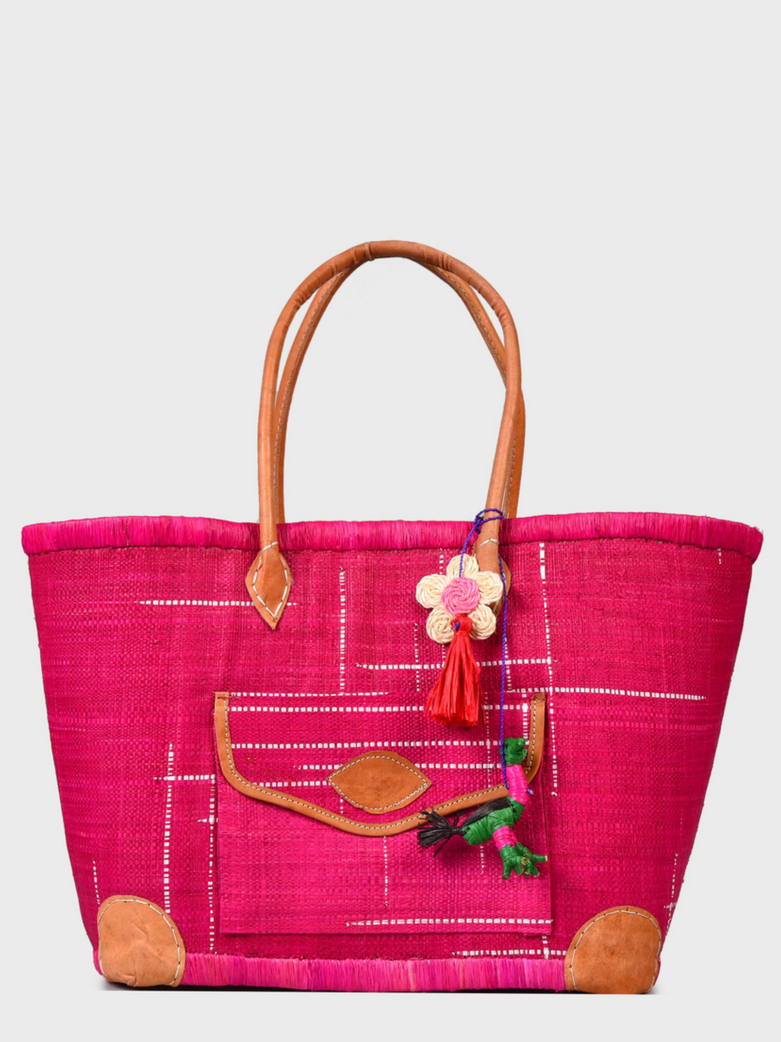 Сумка пляжная Le Comptoir de la plage Manjopika One size Розовый (ZIK0000015767)