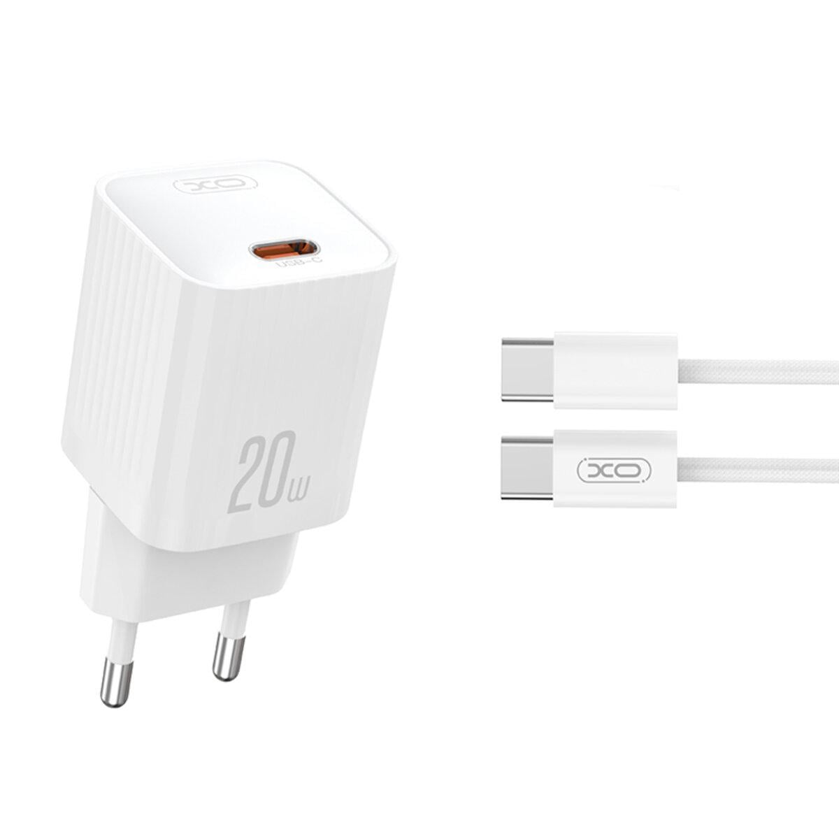 Зарядное устройство Xo L146 PD20 W Single USB-C/Type-C кабель Белый Зарядное устройство Xo L146 PD20 W Single USB-C/Type-C кабель Белый