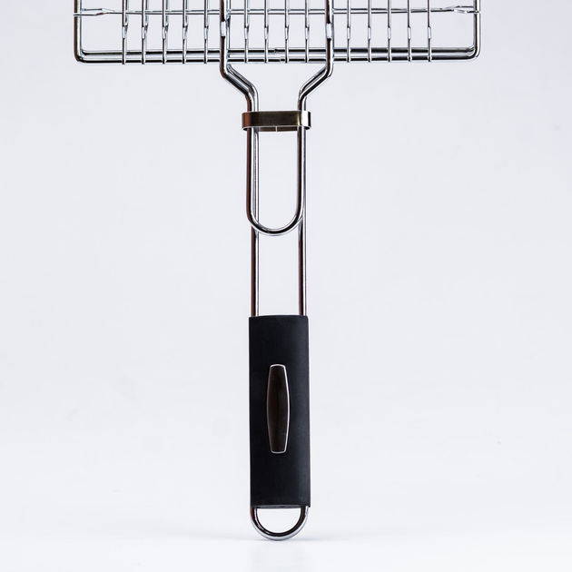 Решітка для гриля та барбекю плоска Grill прямокутна нержавіюча сталь 24х24 см (HP455RESH) - фото 6 Решітка для гриля та барбекю плоска Grill прямокутна нержавіюча сталь 24х24 см (HP455RESH) - фото 6