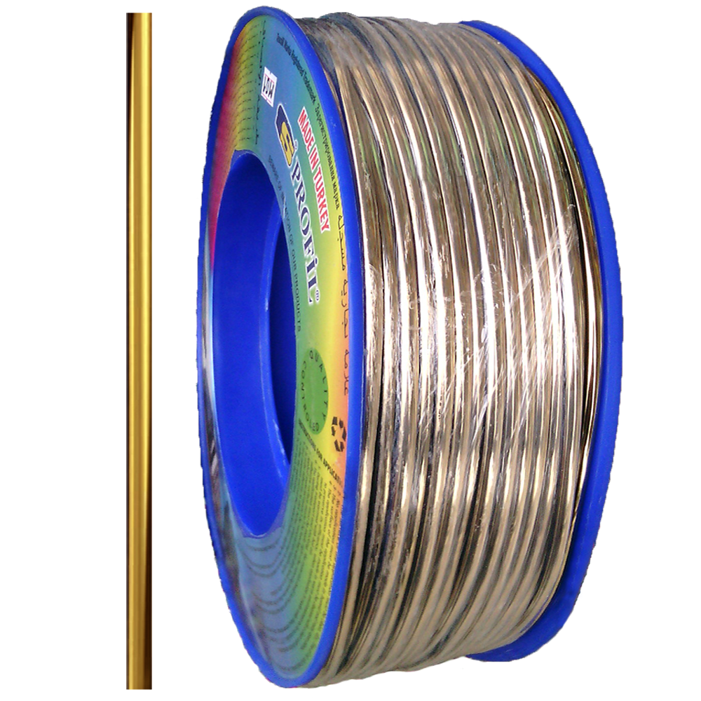 Молдинг М04 9 мм 1 м Золотой (7008)