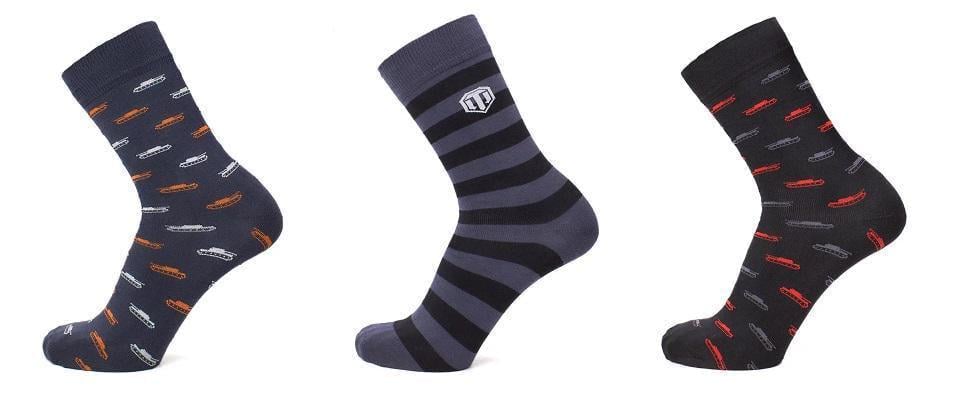 Носки универсальные демисезонные Super Socks 014.S207 Танки р. 42-44 Ассорти