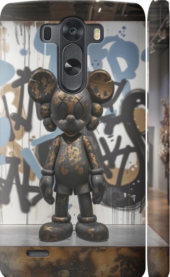 Чехол на LG G3 dual D856 Bronze kaws v2 (6098m-56-42517)