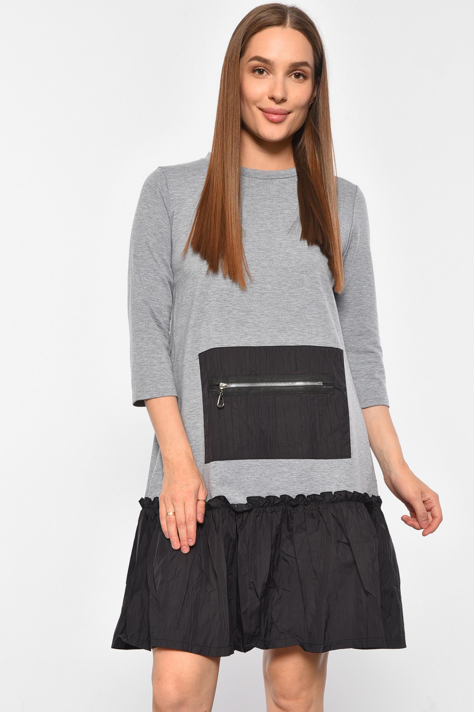 Платье женское р. 38 Серый (188304)