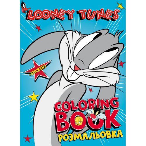 Раскраска WB Looney Tunes Веселый кролик со стикерами (2987506400)