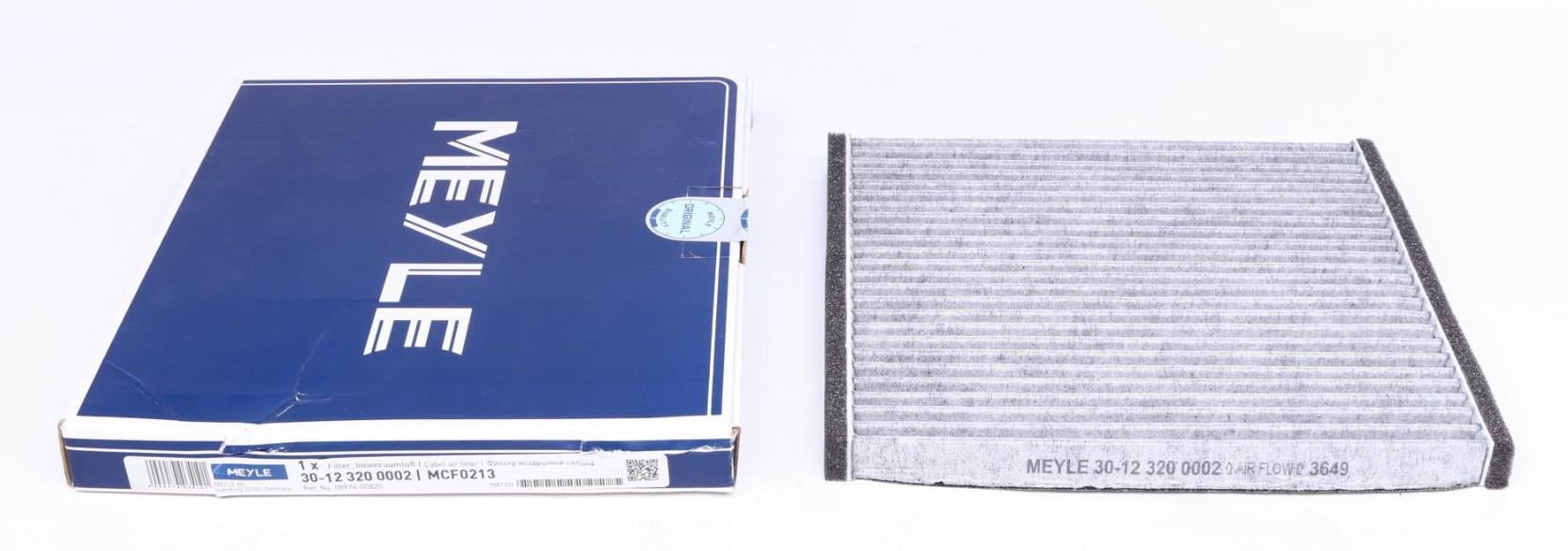 Фильтр салона Meyle для Toyota Yaris 05-11 216x196 угольный (30-12 320 0002)