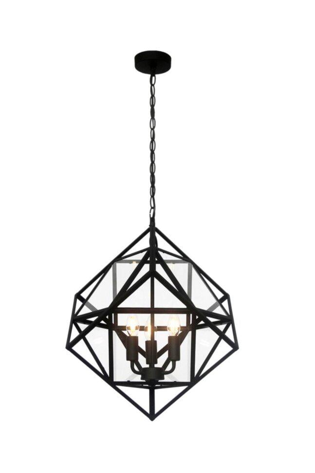 Люстра WunderLicht Yw3253 50x135 см Черный (YW3253-P3) Люстра WunderLicht Yw3253 50x135 см Черный (YW3253-P3)