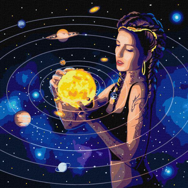 Картина по номерам ТМ Идейка Покоряя вселенную 50х50 см (KHO9539)