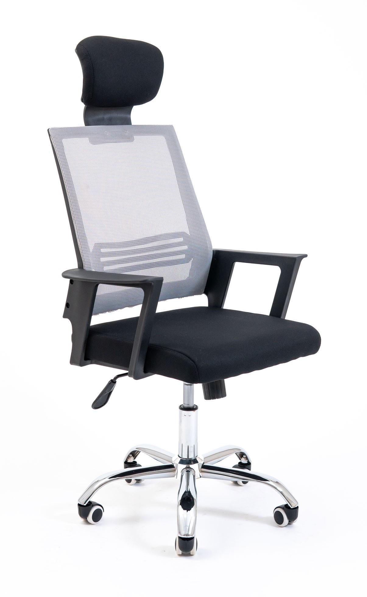 Кресло офисное компьютерное Stick Сетка Чорно-серый