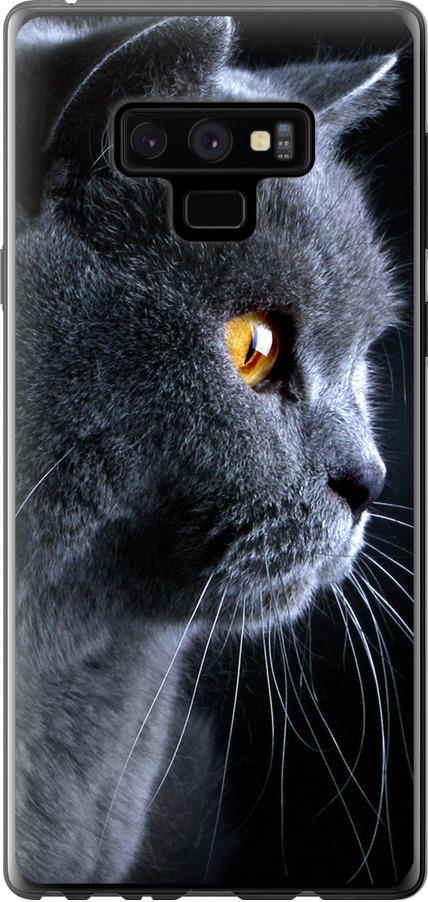 Чехол на Samsung Galaxy Note 9 N960F Красивый кот (3038u-1512-42517)