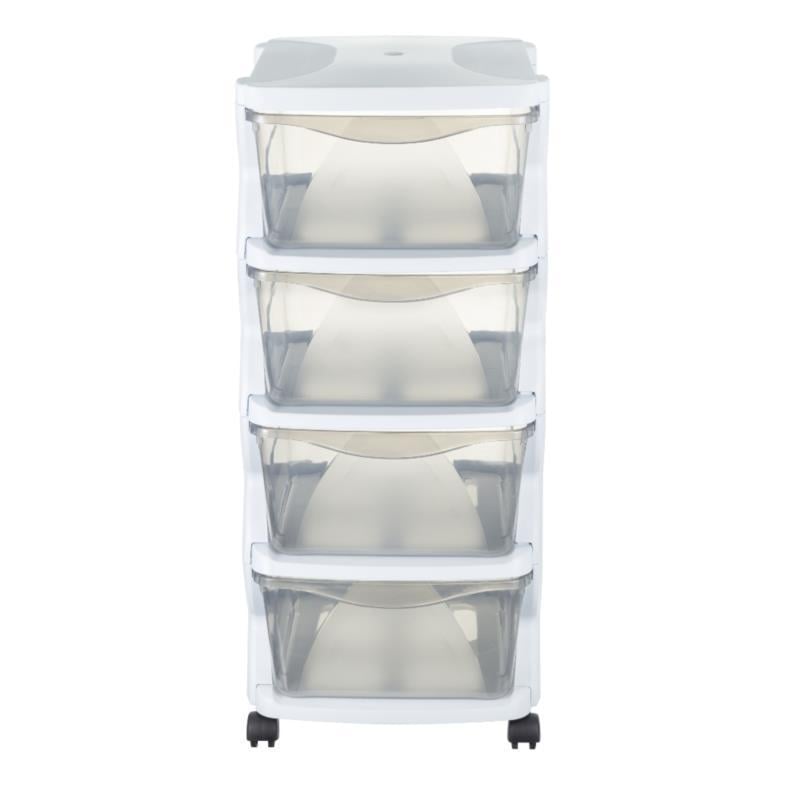 Комод модульный Insieme 4C 4 выдвижные ящики 36x40x80 см Белый (3965)