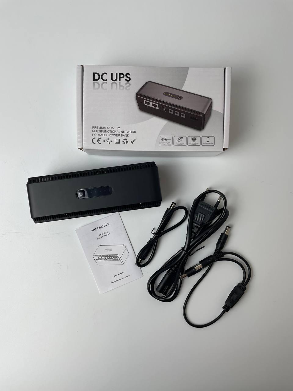 Джерело безперебійного живлення для роутера DC UPS 5V/9V/12V 10400 mAh (41487)