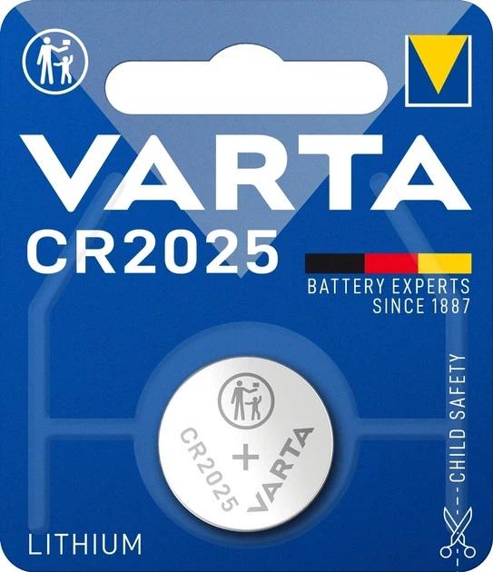 Батарейка VARTA CR2025 lithium 3v (33229708)