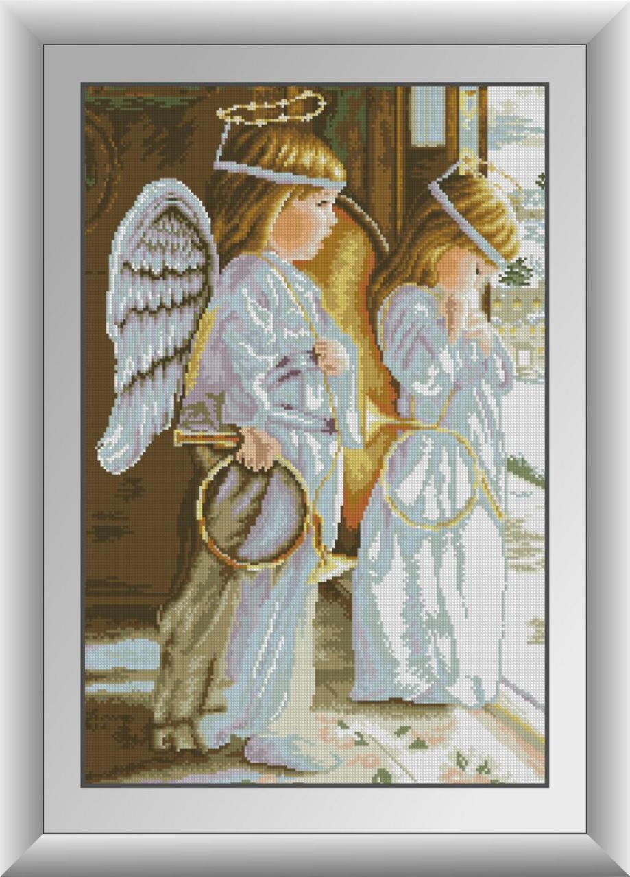 Алмазная мозаика Dream Art Ангелы 41x62 см (DA.30382)