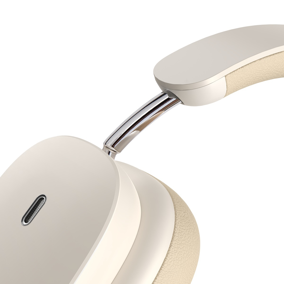 Навушники Baseus Bowie H1 Noise-Cancelling Wireless Headphones Rice White (NGTW230002) - фото 5