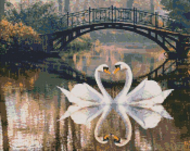 Алмазная мозаика Идейка Романтическая история 40x50 см (Id-AMO7410)