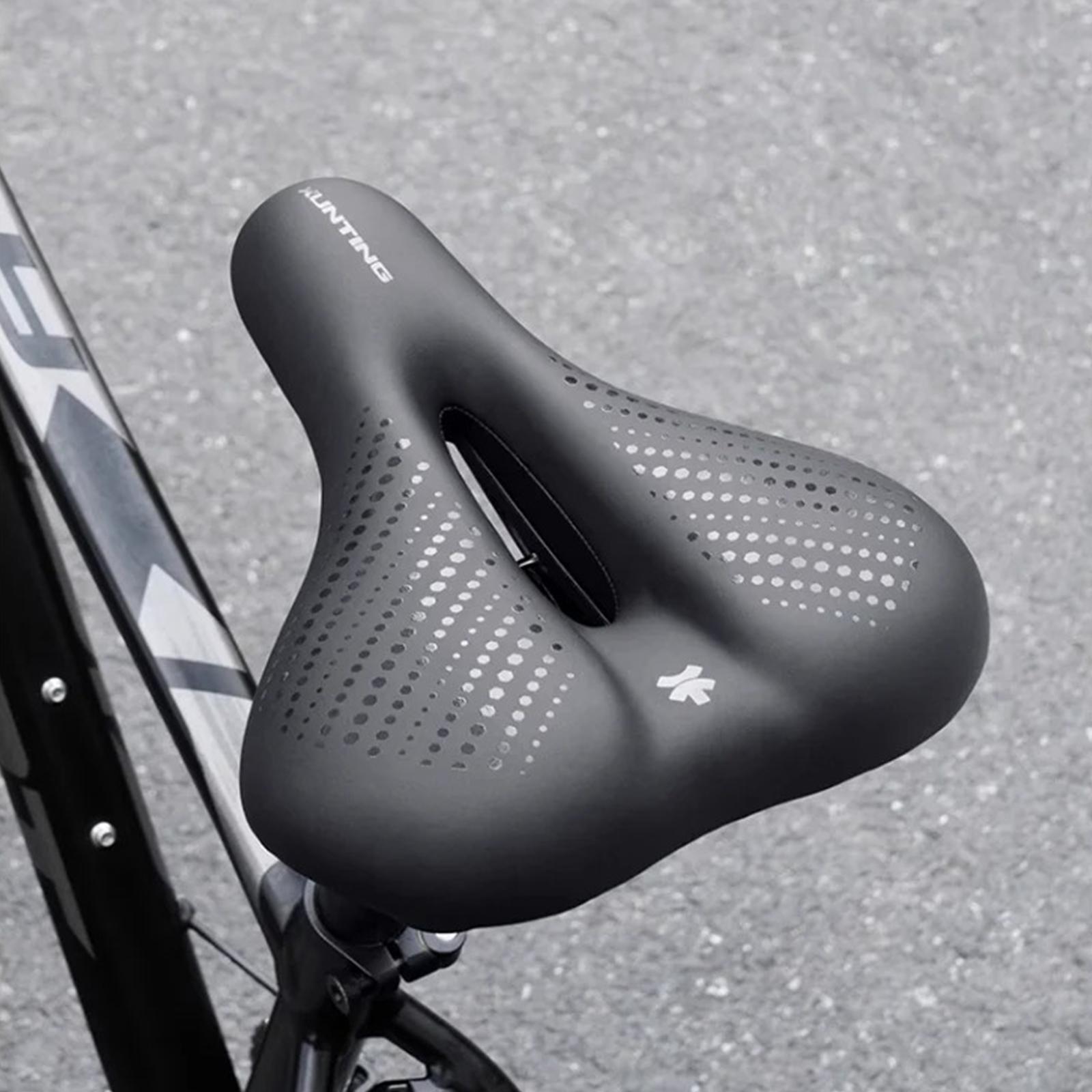Сідло для велосипеда ергономічне XunTing SAD-9774 Чорний (XT-SAD9774-7014) - фото 8 Сідло для велосипеда ергономічне XunTing SAD-9774 Чорний (XT-SAD9774-7014) - фото 8
