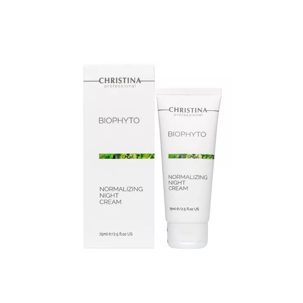 Крем нормалізуючий нічний CHRISTINA Bio Phyto Normalizing Night Cream 75 мл Крем нормалізуючий нічний CHRISTINA Bio Phyto Normalizing Night Cream 75 мл
