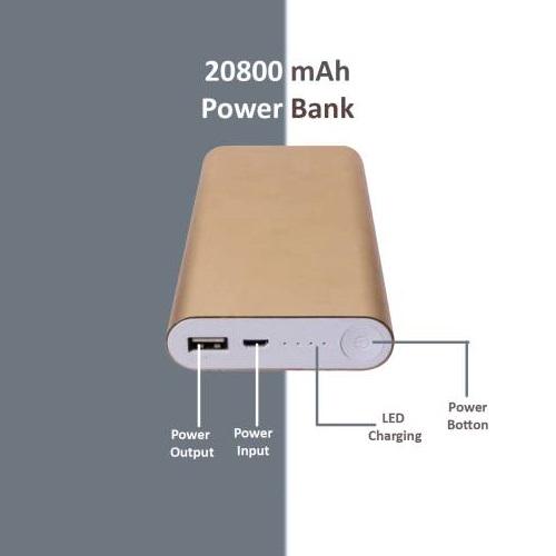 Зарядний пристрій Power Bank 20800 mAh (1267) - фото 2