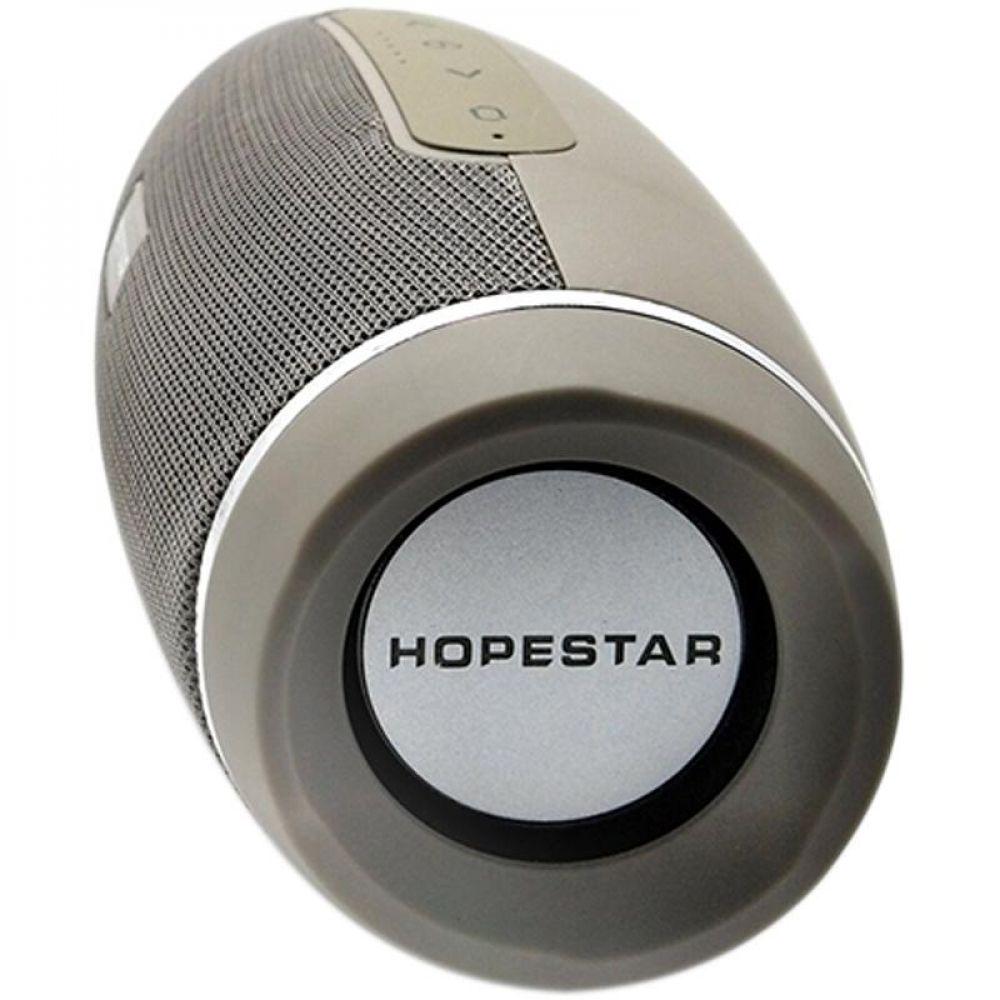 Колонка портативная Bluetooth Hopestar H43 Grey - фото 3