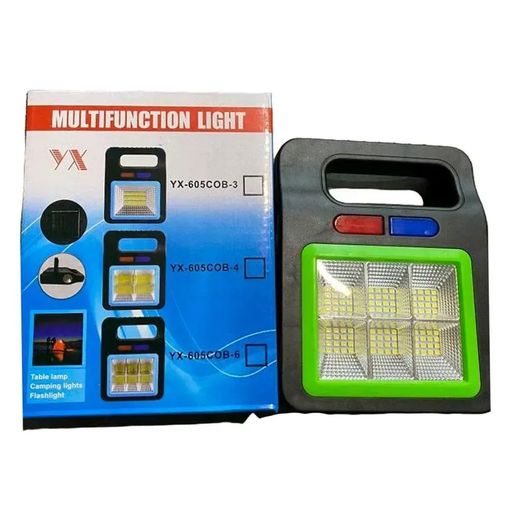 Ліхтар ручний світлодіодний YX-605COB-6 із сонячною панеллю акумуляторний (234568150) - фото 10 Ліхтар ручний світлодіодний YX-605COB-6 із сонячною панеллю акумуляторний (234568150) - фото 10