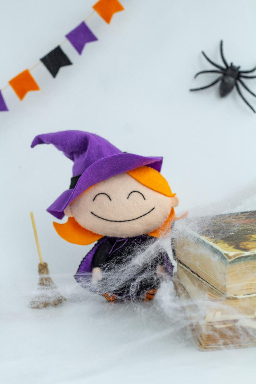 Игрушка Ведьмочка с веником (29528498) - фото 6