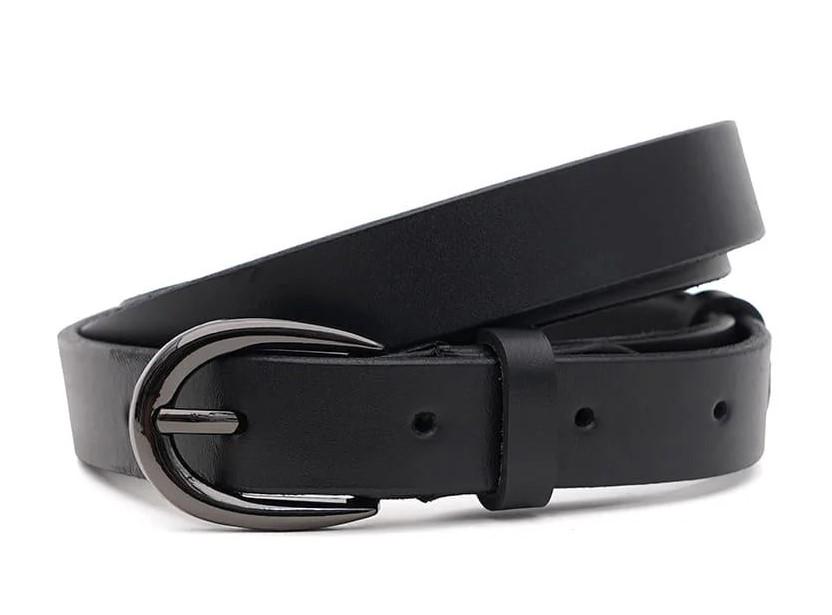 Ремень женский кожаный Borsa Leather 100v1genw38 Black