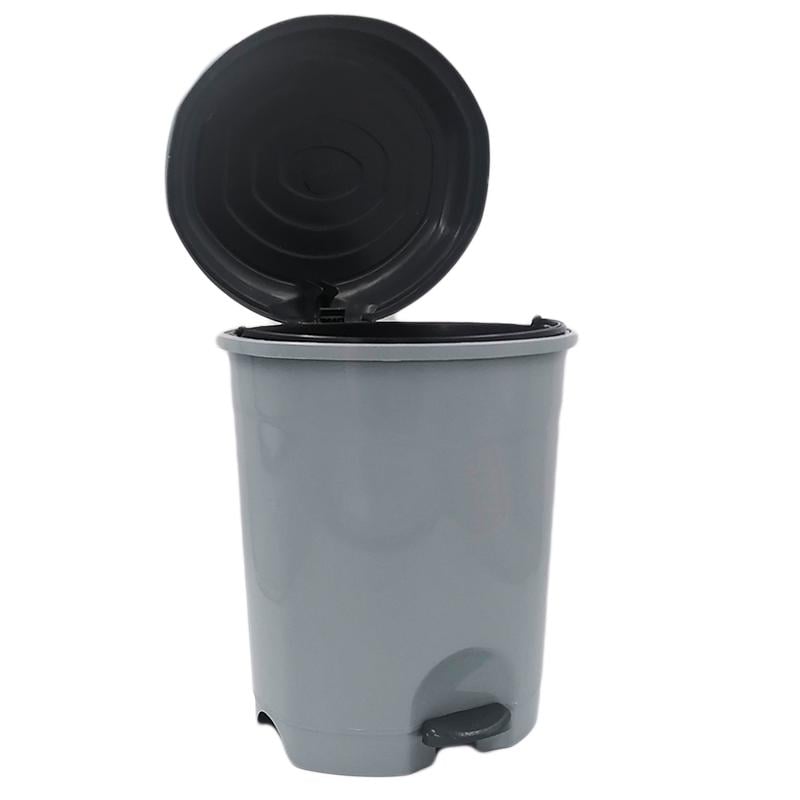 Відро для сміття з педаллю Planet №3 12 л 3 шт. Антрацитово-сірий (20093)