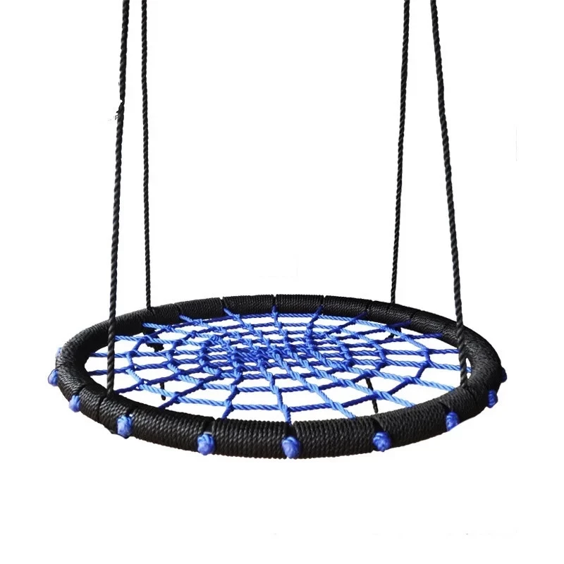 Гойдалка Гніздо лелеки Lux 100 см Синій (2581636543) - фото 1 Гойдалка Гніздо лелеки Lux 100 см Синій (2581636543) - фото 1