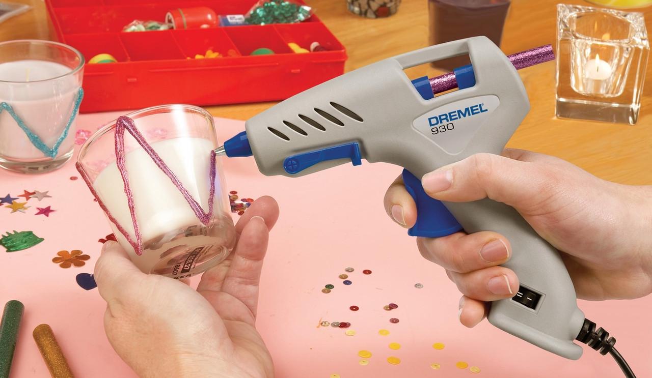 Клейовий пістолет гарячий Dremel Glue Gun 930 для стрижнів 7 мм (iz16122) - фото 4