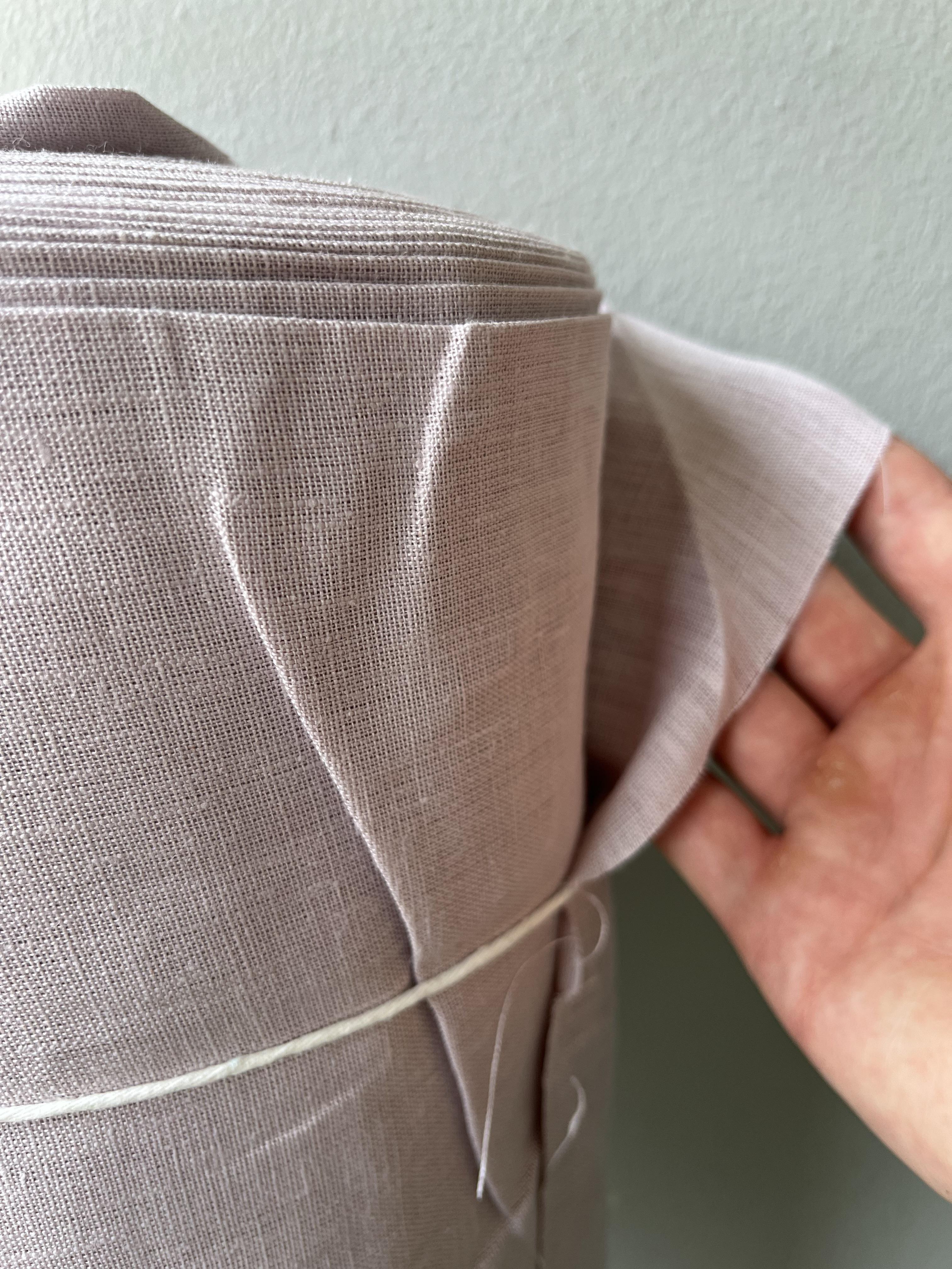 Ткань Linen Plus льняная для пошива постельного белья 260 см 320 Пыльно-розовый - фото 3 Ткань Linen Plus льняная для пошива постельного белья 260 см 320 Пыльно-розовый - фото 3