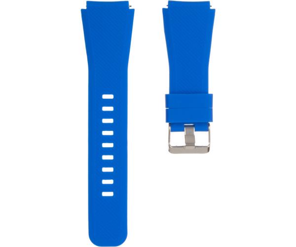 Ремешок Silicon для Samsung Watch 4 22 мм Blue